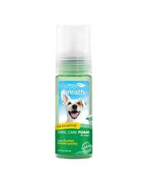 TROPICLEAN Fresh Breath Mint Oral Care Foam Dog 133ml spuma pentru igiena orala a cainilor