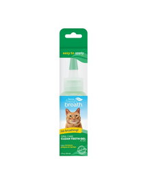 TROPICLEAN Fresh Breath Clean Teeth Oral Care Gel Cat 59ml gel igiena orala pentru pisici