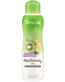 TROPICLEAN Kiwi Cocoa Butter Moisturizing Conditioner 355ml balsam hidratant pentru caini si pisici