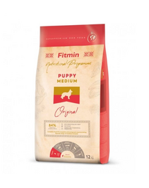 FITMIN Dog Medium Puppy 12 kg hrana pentru catei de rase de talie medie