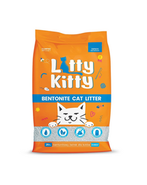 LITTY KITTY Asternut bentonita pentru litiera, fara miros 25 l (20 kg)