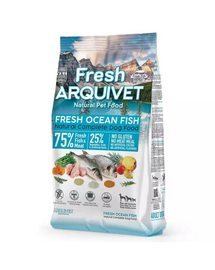 ARQUIVET Fresh Hrana semi-umeda caini, cu peste oceanic 2.5 kg