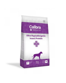 CALIBRA Veterinary Diet Dog Ultra-Hypoallergenic Insect 12 kg dieta reducere intolerante alimentare caini