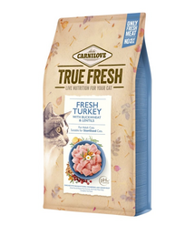 CARNILOVE Cat True Fresh Turkey 4,8 kg hrana pisici adulte