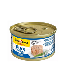 GIMDOG Pure Delight Tuna 85 g hrana cu ton pentru caini adulti rasa mica