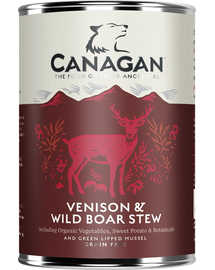 CANAGAN Dog Cerb si mistret, pentru caini 400 g