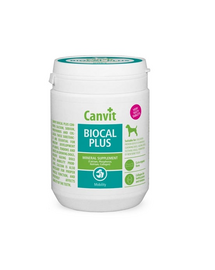 CANVIT Dog Biocal Plus 500g  supliment pentru sistemul musculo-scheletic al cainelui