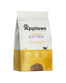 APPLAWS Kitten hrana uscata pentru pui de pisica, cu pui 2 kg