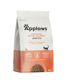 APPLAWS Adult Chicken & Salmon 2 kg Hrana uscata pisica adulta, cu pui si somon