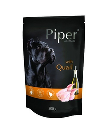 DOLINA NOTECI PIPER Animals hrana umeda pentru caini 500 g cu prepelita