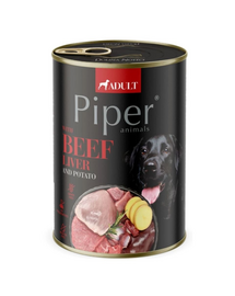 PIPER ficat de vita si cartof 400g hrana umeda pentru caini