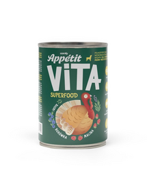 COMFY APPETIT VITA Superfood curcan 400g hrana monoproteica pentru caini