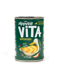 COMFY APPETIT VITA Superfood aliment monoproteic caini 400g cu rata