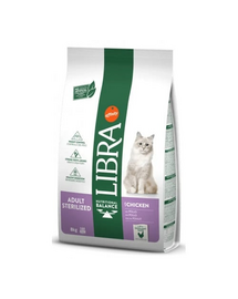 LIBRA Cat Adult Sterilized hrana pisici dupa castrare 10kg cu pui