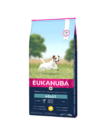 EUKANUBA Adult Small Breeds Chicken Hrana uscata pentru caini adulti de talie mica, cu pui 15 kg