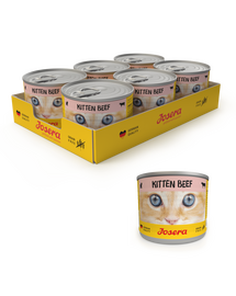 JOSERA Kitten hrana cu vita pentru pisoi 200g 6+1 GRATIS