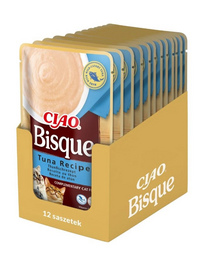 INABA CIAO Bisque Supa crema ton pentru pisici 12x40g