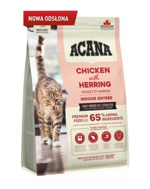 ACANA Indoor Entrée Cat hrana uscata pentru pisici de interior 1,8 kg