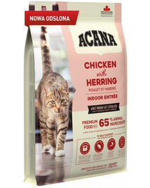 ACANA Indoor Entrée Cat hrana uscata pentru pisici de interior 4,5 kg