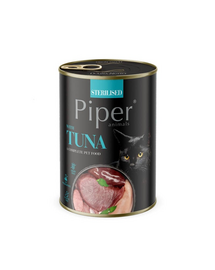 DOLINA NOTECI PIPER Sterilised pentru pisica sterilizata 400g cu ton