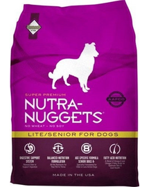 NUTRA NUGGETS Lite Senior 15 kg hrana pentru caini seniori