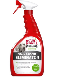 NATURE'S MIRACLE ULTIMATE Stain&Odour Remover Dog 946 ml solutie indepartat pete caini