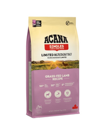 ACANA Grass-Fed Lamb 17 kg hrana uscata caini toate rasele si varstele, cu miel