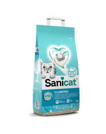 SANICAT Clumping nisip litiera pisici, din bentonita 16 L