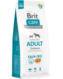 BRIT Care Grain-free Adult Sac hrana uscata caini, cu somon 12 kg