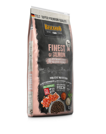 BELCANDO Finest Grain Free Salmon XS-M 12.5 kg hrana cu somon pentru caini + 1 kg hrana GRATIS