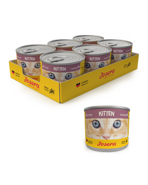 JOSERA Kitten cu pui 200g 6+1 GRATIS conserve pentru pisoi