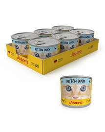 JOSERA Kitten conserva cu rata 200g 6+1 GRATIS hrana pisoi
