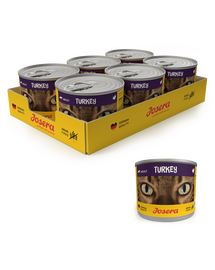 JOSERA Cat conserva hrana pisici 200g 6+1 GRATIS din curcan