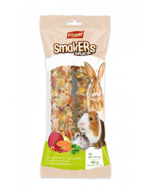 VITAPOL Smakers gustare cu legume pentru rozatoare si iepuri 90 g
