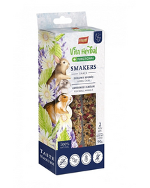 VITAPOL Vita Herbal Functional Smakers Gustare pe baza de plante pentru rozatoare 90 g