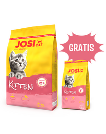 JOSERA JosiCat Kitten 10 kg hrana pisoi si pisici gestante/care alapteaza + 1,9 kg GRATIS