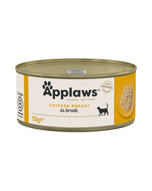 APPLAWS Mancare umeda pentru pisica, cu piept de pui 156 g