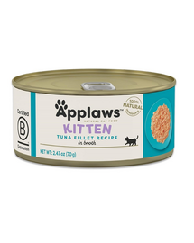 APPLAWS Conserva hrana umeda pisoi, cu ton 70 g