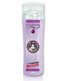 BENEK Sampon premium pentru pisici, cu lavanda 200 ml