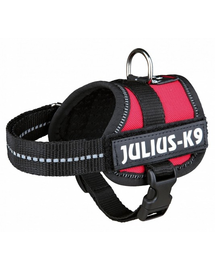 TRIXIE Ham pentru caini Julius-K9 Mini/M: 51–67 cm rosu