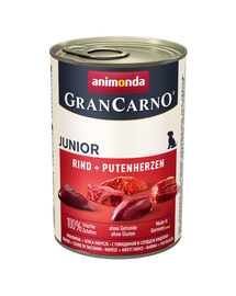 ANIMONDA Grancarno Junior inimi de vită și curcan 400 gr