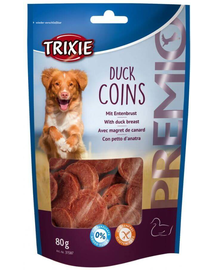 TRIXIE Recompense Premio Duck Coins cu rață 80 g