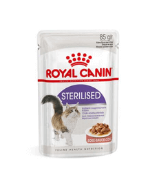 Royal Canin Sterilised Adult hrana umeda in sos pisica sterilizata, 12 x 85 g