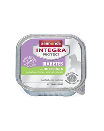ANIMONDA Integra Protect pentru diabet cu inimi de curcan 100 g