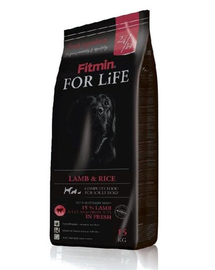 FITMIN Dog For Life Lamb&Rice 15 kg