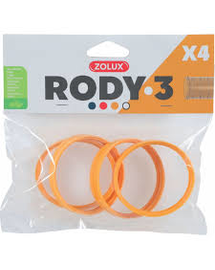 ZOLUX Conector RODY3, 4 buc, galben