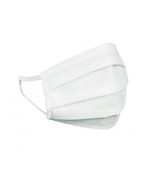 HEXA HEALTH Mască de protecție din bumbac cu două straturi - alb
