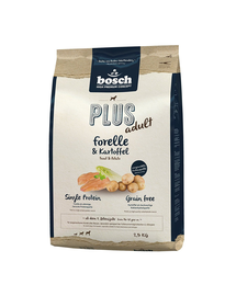 BOSCH Plus păstrăv și cartofi 2.5 kg