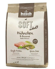 BOSCH Plus Hrana uscata caini, cu sistem digestiv sensibil, cu pui si banane 2.5 kg
