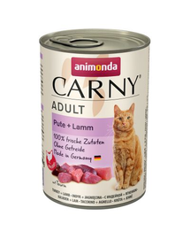 ANIMONDA Carny Adult curcan și miel 400 gr